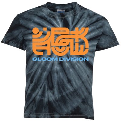 Gloom Division Black Kids Tie-Dye T-Shirt