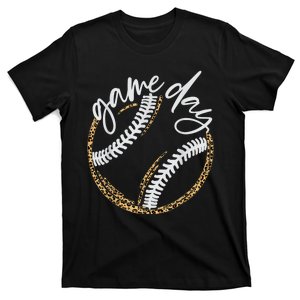 Game Day Baseball Baseball Life Softball Gift For Mom T-Shirt