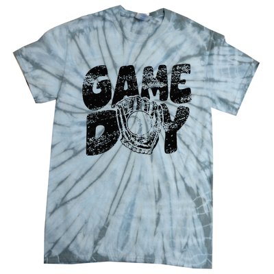 Game Day Baseball Happy Mothers Day Funny Gift Women Men Tie-Dye T-Shirt