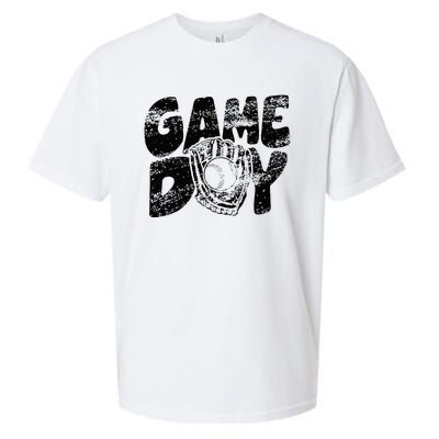 Game Day Baseball Happy Mothers Day Funny Gift Women Men Sueded Cloud Jersey T-Shirt