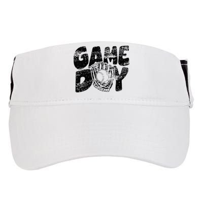 Game Day Baseball Happy Mothers Day Funny Gift Women Men Adult Drive Performance Visor