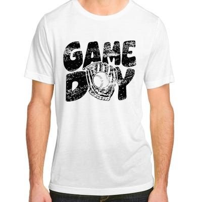 Game Day Baseball Happy Mothers Day Funny Gift Women Men Adult ChromaSoft Performance T-Shirt