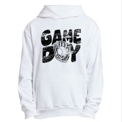 Game Day Baseball Happy Mothers Day Funny Gift Women Men Urban Pullover Hoodie