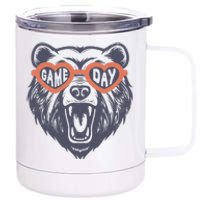 Game Day Bear 12 oz Stainless Steel Tumbler Cup