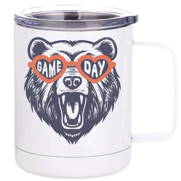 Game Day Bear 12 oz Stainless Steel Tumbler Cup