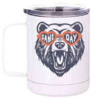 Game Day Bear 12 oz Stainless Steel Tumbler Cup