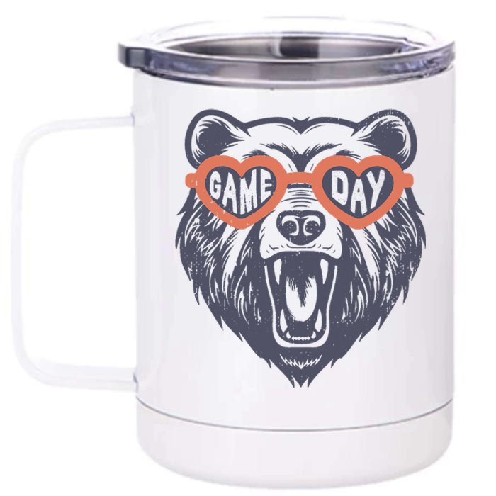 Game Day Bear 12 oz Stainless Steel Tumbler Cup