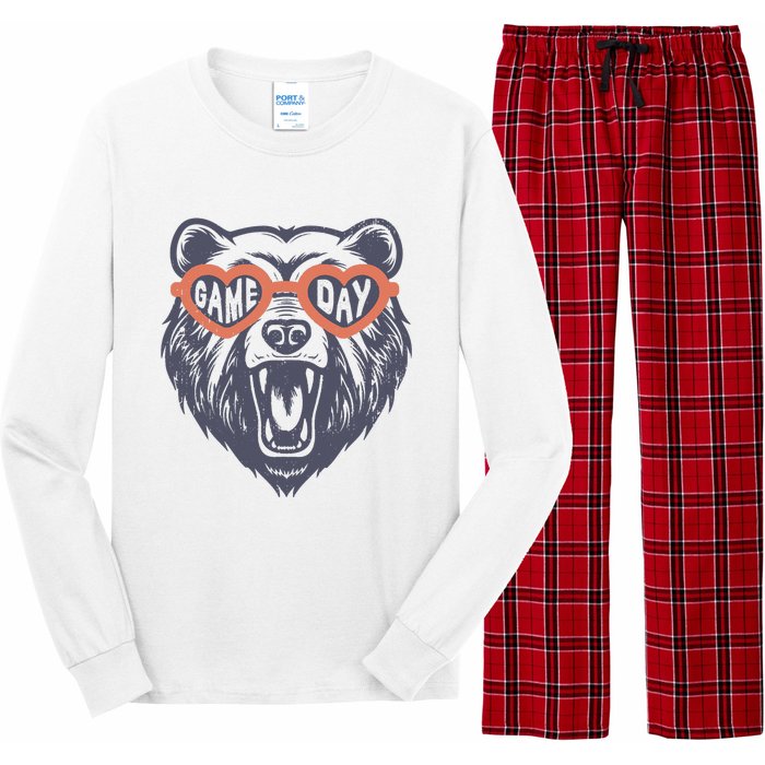 Game Day Bear Long Sleeve Pajama Set