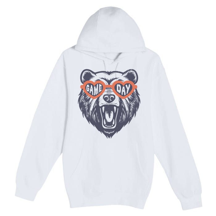 Game Day Bear Premium Pullover Hoodie