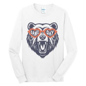 Game Day Bear Tall Long Sleeve T-Shirt