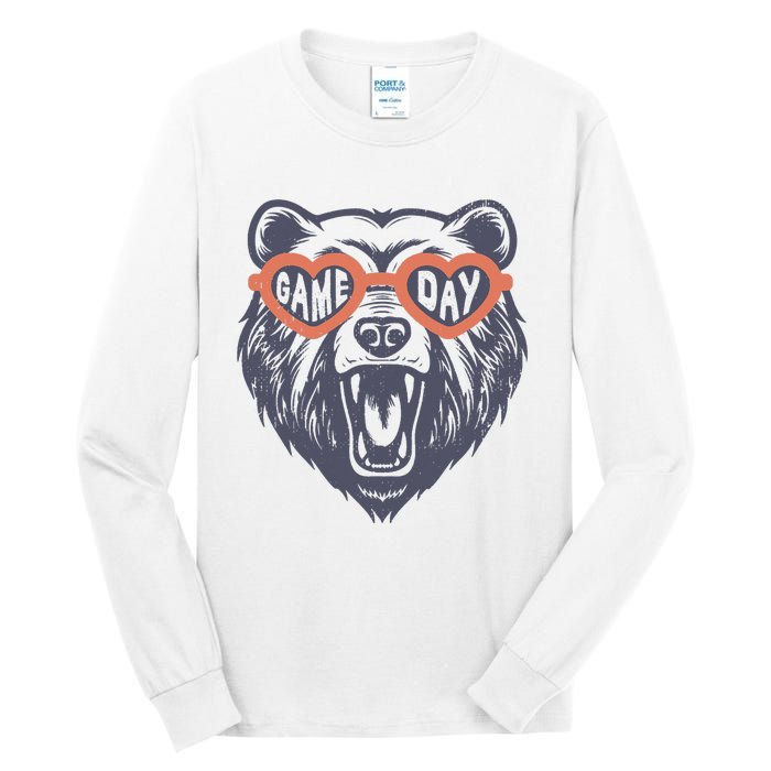 Game Day Bear Tall Long Sleeve T-Shirt