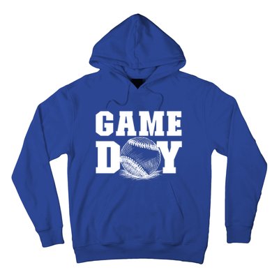 Game Day Baseball Funny Gift Mom Game Day Baseball Funny Gift Baseball Gift Hoodie