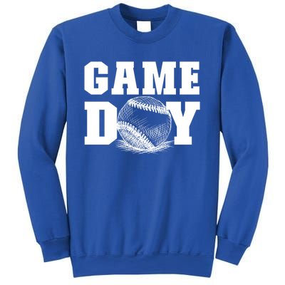 Game Day Baseball Funny Gift Mom Game Day Baseball Funny Gift Baseball Gift Sweatshirt