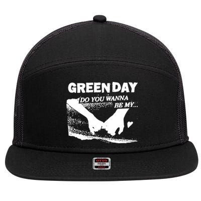 G.R.E.E.N D.A.Y Bobby Sox Concert 7 Panel Mesh Trucker Snapback Hat