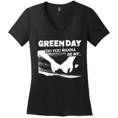 G.R.E.E.N D.A.Y Bobby Sox Concert Women's V-Neck T-Shirt