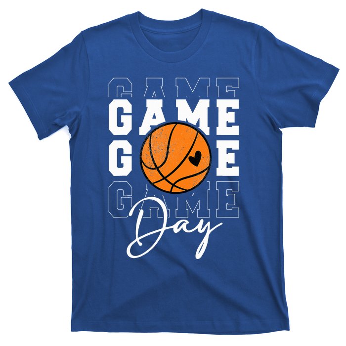 Game Day Basketball  For Basketball Mom T-Shirt