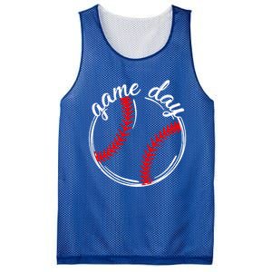 Game Day Baseball Softball Life For Mom Dad Son Daughter Gift Mesh Reversible Basketball Jersey Tank