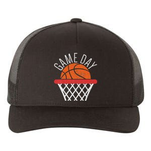 Game Day Basketball Lover Basketball Player Funny Basketball Yupoong Adult 5-Panel Trucker Hat