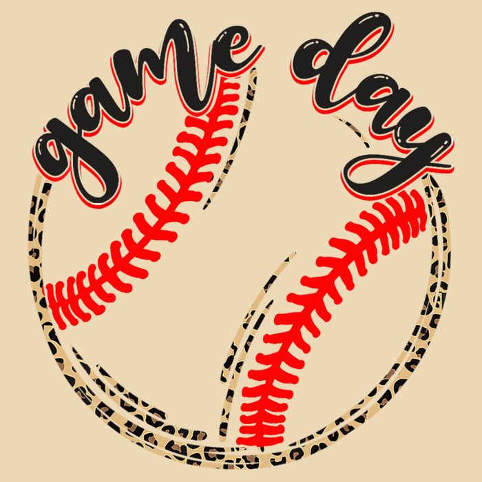 Game Day Baseball Life Softball Life Mom Mothers Day Leopard Bag