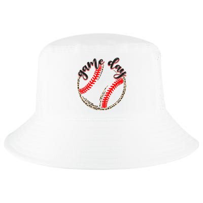 Game Day Baseball Life Softball Life Mom Mothers Day Leopard Cool Comfort Performance Bucket Hat