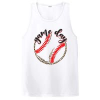 Game Day Baseball Life Softball Life Mom Mothers Day Leopard PosiCharge Competitor Tank