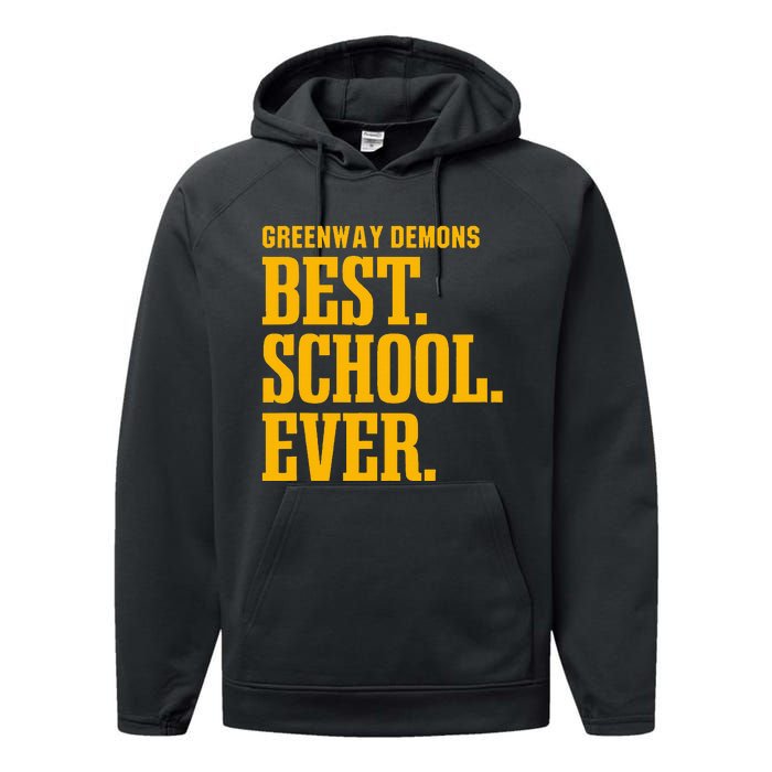 Greenway Demons Best Ever Hs Performance Fleece Hoodie