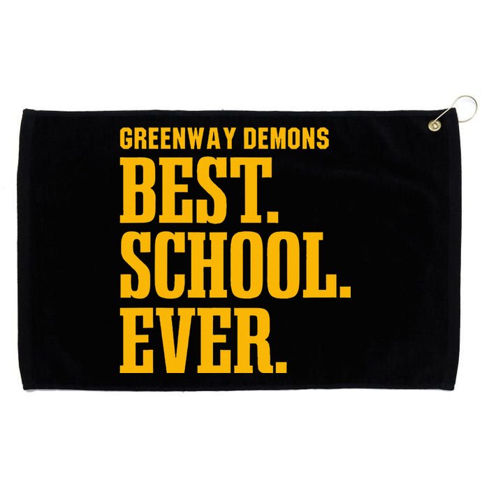 Greenway Demons Best Ever Hs Grommeted Golf Towel