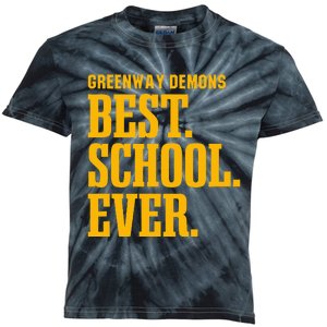 Greenway Demons Best Ever Hs Kids Tie-Dye T-Shirt