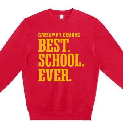 Greenway Demons Best Ever Hs Premium Crewneck Sweatshirt