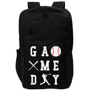 Game Day Baseball Vibes Impact Tech Backpack