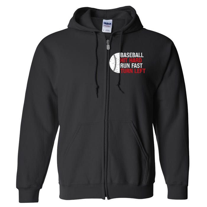 Game Day Baseball For Lovers Baseball Full Zip Hoodie