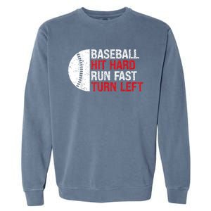 Game Day Baseball For Lovers Baseball Garment-Dyed Sweatshirt