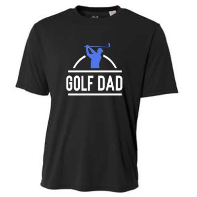 Golf Dad Best Dad By Par Gift For Dad Father's Day Cooling Performance Crew T-Shirt