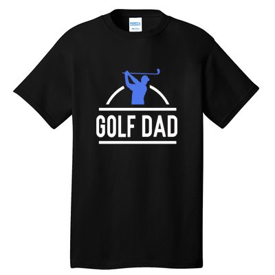 Golf Dad Best Dad By Par Gift For Dad Father's Day Tall T-Shirt