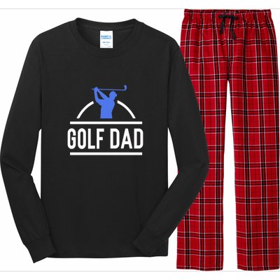 Golf Dad Best Dad By Par Gift For Dad Father's Day Long Sleeve Pajama Set