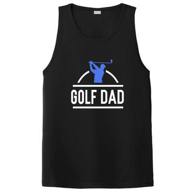 Golf Dad Best Dad By Par Gift For Dad Father's Day PosiCharge Competitor Tank