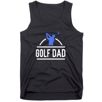 Golf Dad Best Dad By Par Gift For Dad Father's Day Tank Top