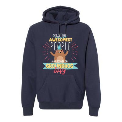 Groundhog Day Birthday 2021 Groundhog Lovers Gifts Premium Hoodie