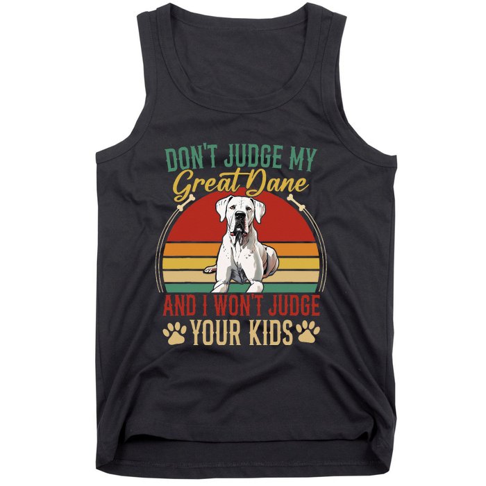 Great Dane Breeders Gentle Dog Fur Parent German Mastiff Tank Top