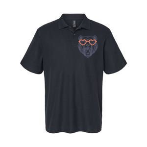 Game Day Bear Softstyle Adult Sport Polo