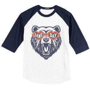 Game Day Bear Baseball Sleeve Shirt