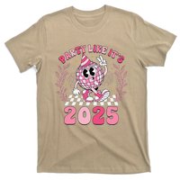 Groovy Disco Ball Party Like ItS 2025 Happy New Year 2025 T-Shirt