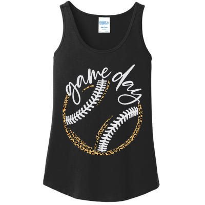 Game Day Baseball Baseball Life Softball Life For Mom Ladies Essential Tank