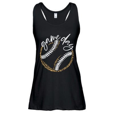 Game Day Baseball Baseball Life Softball Life For Mom Ladies Essential Flowy Tank