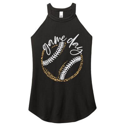 Game Day Baseball Baseball Life Softball Life For Mom Women's Perfect Tri Rocker Tank