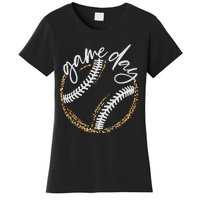 Game Day Baseball Baseball Life Softball Life For Mom Women's T-Shirt