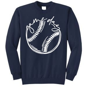 Game Day Baseball Tall Sweatshirt