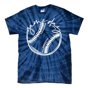 Game Day Baseball Tie-Dye T-Shirt