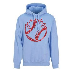 Game Day Baseball Unisex Surf Hoodie