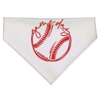 Game Day Baseball USA-Made Doggie Bandana